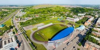 Киселёвск с высоты птичьего полета.