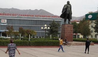 Памятник Ленину.