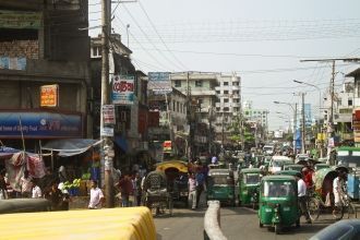 Улица Читтагонга.