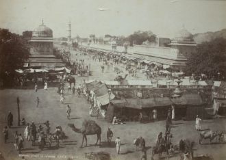 Историческое изображение Джайпура.