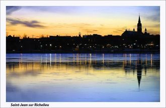 Ночной Сен-Жан-сюр-Ришелье.