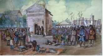 Килия. Исторический рисунок.