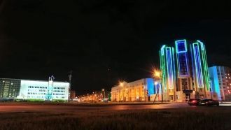 Город ночью