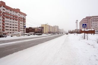 Заснеженные улицы