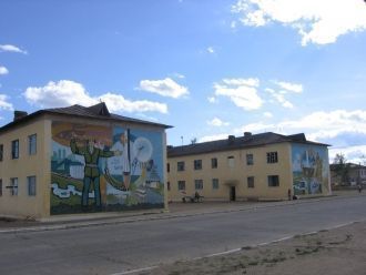 Мурал, Чойбалсан, Монголия.