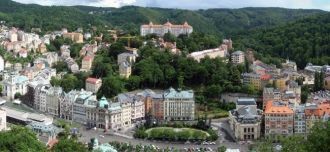 Город Аш с высоты.