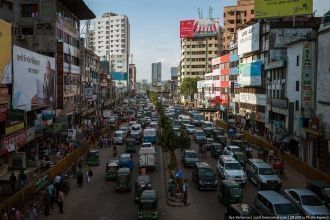 Дакка: на улицах города.