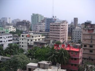 С высоты птичьего полета, Дакка.