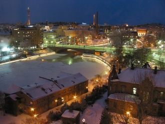 Ночная жизнь Тампере.