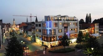 Город Херенталс ночью.