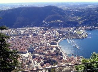 Панорама города Комо