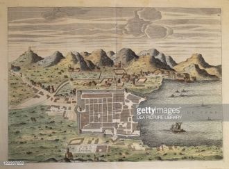 Карта Кома, 1570 год