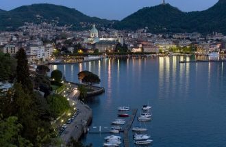 Ночной город&nbsp;Комо