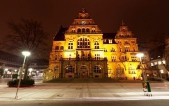 Ночной  Билефельд.