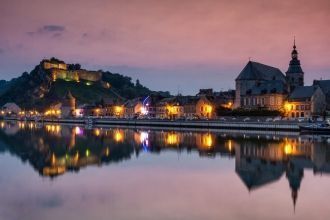 Ночные огни города&nbsp;Шалон-ан-Шампань