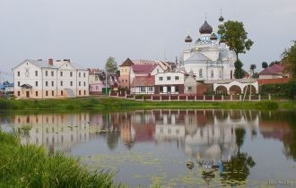 Вид на древнюю часть города.