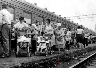 Жители Нитишина. Историческое изображени