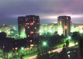 Нетешин ночью.