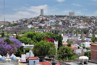 Вид на город Керетаро.