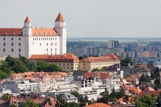 Братислава — столица Словакии.