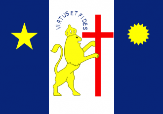 Флаг города Ресифи.
