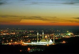 Ночной Исламабад