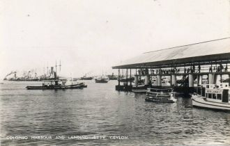Порт Коломбо в 1912-1913 годах.
