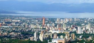 Город Маракай с высоты.