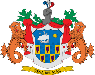 Герб города Винья-Дель-Мар.