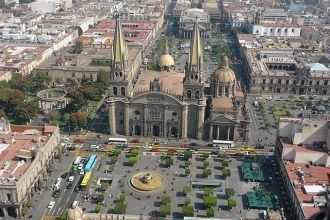 Фото Гвадалахары с высоты.