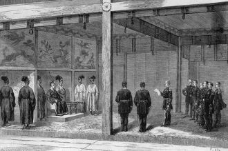 Былые времена в городе Кавагоэ.