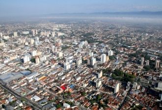 Таубате с высоты птичьего полета.