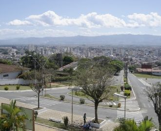 Вид на улицы Таубате.