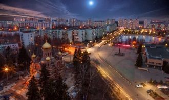 Ночной Краснознаменск