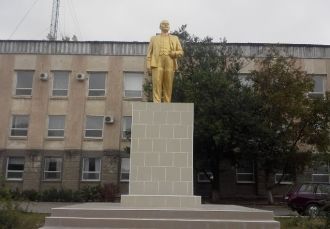 Памятник В.И. Ленину в Чадыр-Лунга.