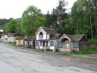 Старые дома в Дилижанском историческом ц