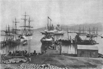 Батум (Батуми). Городская пристань, 1880
