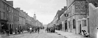 Улицы города Корк (старое фото).