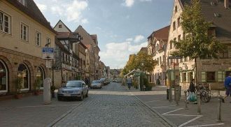 Главная улица Фюрт, Германия.