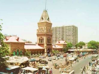 Улицы Карачи.