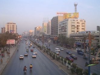 Город Карачи.