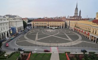 Новара с высоты