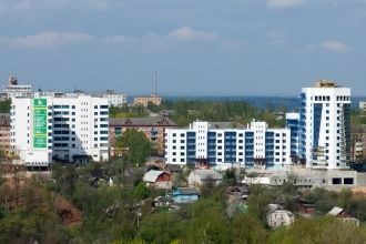 Город Смоленск. Вид на город.