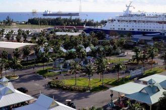 Фрипорт с высоты птичьего полета