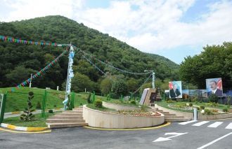 На улицах города Огуз.