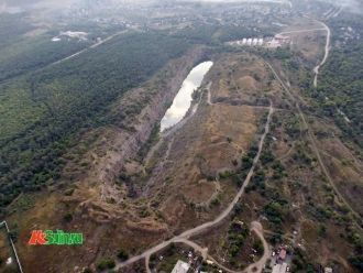 Каньон Красного Сулина с высоты.