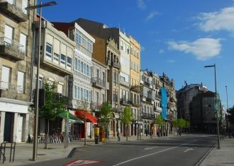 Одна из улиц Виго.