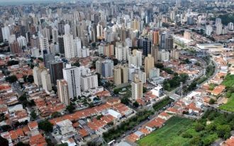 Кампинас с высоты.