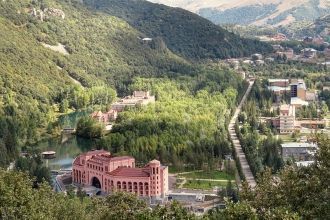 Джермук с высоты птичьего полета