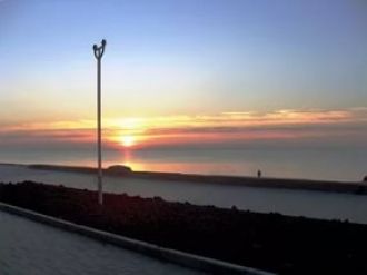 Приморско-Ахтарск ночью.